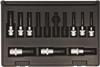 30298 - 9 ProHold Hex Bit Set, With Sockets, 2 Inch Length- Sizes:  4-17mm