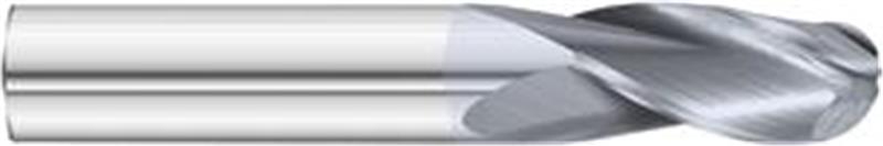 30424-FULLERTON - 3/16 (.1875) TICN Coated Dura-Carb Series 3300 3-Flute GP SE End Mill- Ball