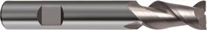 3059-12.000 - 12mm Diameter Endmill, 12mm shank, 2 flutes, 22mm Length of Cut, Carbide, HB Shank, 83mm Overal Length, 45° Helix Angle, 0.1 chamfer (mm)