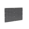 30636-GREY - 35-3/4 x 19 Inch Gray AkroBin® Louvered Panel (1/Carton)