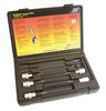 30645-BONDHUS - 5 Piece ProHold Hex Bits Set, With Sockets, 6 Inch Length - Sizes: 5/16-5/8 Inch