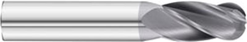 92286-FULLERTON - 25.00mm (.9843) TIALN Coated Dura-Carb Series 3200 4-Flute GP SE End Mill- Ball