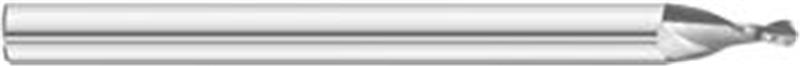 30943-FULLERTON - .46mm (.0180) 2-Flutes, 1.37mm LOC, Series 3215SM Sub-Miniature Dura-Carb II End Mill - Ball