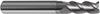 3203-7.500 - 7.5mm Diameter Endmill, 7.5mm shank, 3 flutes, 16mm Length of Cut, Carbide, HA Shank, 63mm Overal Length, 45° Helix Angle, 0.1 chamfer (mm)