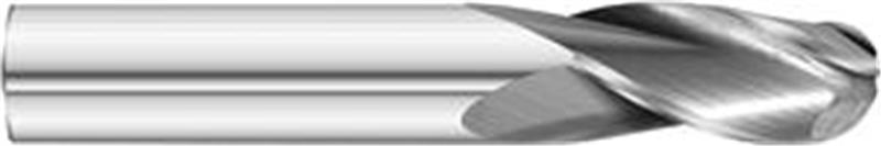 33041-FUL - 1/4 (.2500) Dura-Carb Series 3300 3-Flute GP SE End Mill- Ball