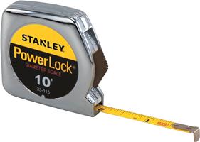 33-115 - Pocket Tape Measure with Dia. Scale 1/4 Inch x 10' - STANLEY® PowerLock®