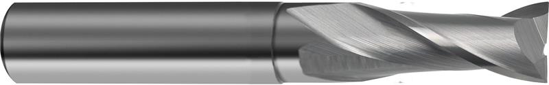 3303-20.000 - 20mm Diameter Endmill, 20mm shank, 2 flutes, 32mm Length of Cut, Carbide, HA Shank, 104mm Overal Length, 30° Helix Angle, 0.15 chamfer (mm)