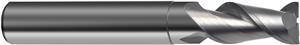 3309-14.000 - 14mm Diameter Endmill, 14mm shank, 2 flutes, 22mm Length of Cut, Carbide, HA Shank, 83mm Overal Length, 45° Helix Angle, 0.1 chamfer (mm)