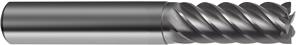 3311-25.000 - 25mm Diameter Endmill, 25mm shank, 10 flutes, 45mm Length of Cut, Carbide, HA Shank, 121mm Overal Length, 45° Helix Angle, 0.2 chamfer (mm)