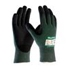 34-8443-S - Small MaxiFlex? Cut? Seamless Knit Engineered Yarn Glove with Premium Nitrile Coated MicroFoam Grip on Palm & Fingers - Micro Dot Palm