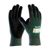 34-8743-L - Large Seamless Knit Engineered Yarn Glove with Premium Nitrile Coated MicroFoam Grip on Palm & Fingers