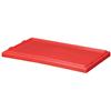 35181-RED - Nest & Stack Tote Red Lids for 35180-RED, 35185-RED, (6/Carton)