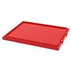 35191-RED - Nest & Stack Tote Red Lids for 35190-RED, 35195-RED, (6/Carton)