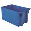 35300-BLUE - 29-1/2 x 19-1/2 x 15 Inch Blue Nest & Stack Totes (3/Carton)
