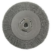 36006 - 8 in. 0.014 in. Steel Fill 5/8 in. Arbor Hole Retail Pack Vortec Pro Wide Face Crimped Wire Wheel