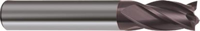 3637-18.000 - 18mm Diameter Endmill, 18mm shank, 4 flutes, 24mm Length of Cut, Carbide, FIREX Coated, HA Shank, 84mm Overal Length, 30° Helix Angle, 0.15 chamfer (mm)