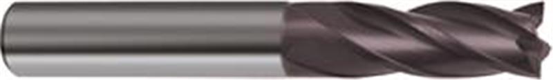 3678-18.000 - 18mm Diameter Endmill, 18mm shank, 4 flutes, 32mm Length of Cut, Carbide, FIREX Coated, HA Shank, 92mm Overal Length, 30° Helix Angle, 0.15 chamfer (mm)