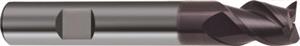 3729-12.000 - 12mm Diameter Endmill, 12mm shank, 3 flutes, 12mm Length of Cut, Carbide, FIREX Coated, HB Shank, 73mm Overal Length, 45° Helix Angle, 0.15 chamfer (mm)