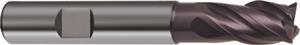 3731-10.000 - 10mm Diameter Endmill, 10mm shank, 4 flutes, 14mm Length of Cut, 24 Reach (mm), Carbide, FIREX Coated, HB Shank, 66mm Overal Length, 35/38° Helix Angle, 0.2 chamfer (mm)