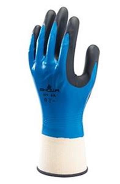 377-07 - Medium Foam Grip Dipped Nitrile Gloves