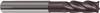 3837-20.000 - 20mm Diameter Endmill, 20mm shank, 4 flutes, 38mm Length of Cut, 74 Reach (mm), Carbide, FIREX Coated, HA Shank, 126mm Overal Length, 35/38° Helix Angle, 0.45 chamfer (mm)