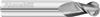 38530 - 1/2 (.5000) 2-Flutes Solid Dura-Carb Series 3825 AlumaMill End Mill- Ball/ Stub