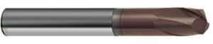 3856-8.000 - 8mm Diameter Endmill, 8mm shank, 2 flutes, 7mm Length of Cut, Carbide, nano-Si Coated, HA Shank, 63mm Overal Length, 30° Helix Angle, 2 radius (mm)