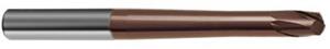 3859-8.000 - 8mm Diameter Endmill, 10mm shank, 2 flutes, 7mm Length of Cut, 74 Reach (mm), Carbide, nano-Si Coated, HA Shank, 120mm Overal Length, 30° Helix Angle, 2 radius (mm)