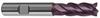 3873-25.030 - 25mm Diameter Endmill, 25mm shank, 4 flutes, 45mm Length of Cut, 63 Reach (mm), Carbide, FIREX Coated, HB Shank, 121mm Overal Length, 35/38° Helix Angle, 3 radius (mm)
