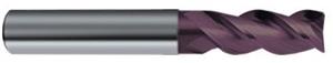 3891-5.700 - 5.7mm Diameter Endmill, 6mm shank, 3 flutes, 13mm Length of Cut, 20.4 Reach (mm), Carbide, FIREX Coated, HA Shank, 57mm Overal Length, 41/43/45° Helix Angle, 0.05 chamfer (mm)