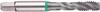 3949-2.184 - 2-56 Tap, Modified Bottom, UNC thread, H2/H3, 3 flutes, HSS-E, TiCN Coated, 40° Spiral Flute