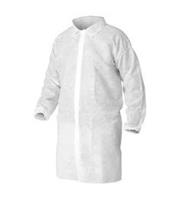 40104-KC - X-Large White A10 Chemical-Resistant Kleenguard Lab Coat