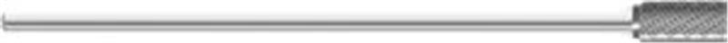 40186-FULLERTON - 3/8 (.3750) Cylindrical End Cut (SB-3x6) Double Cut Solid Carbide Burr (Rotary File)
