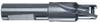 4105-22.000 - 26mm Diameter 1xD Drill, 2 flutes, tool steel, nickel-plated Coated, with Coolant, Whistle Notch Shank, Right Hand Cut