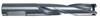 4107-23.000 - 23mm Diameter 3xD Drill, 2 flutes, tool steel, nickel-plated Coated, with Coolant, Whistle Notch Shank, Right Hand Cut