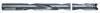 4110-22.500 - 22.5mm Diameter 10xD Drill, 2 flutes, tool steel, nickel-plated Coated, with Coolant, Whistle Notch Shank, Right Hand Cut