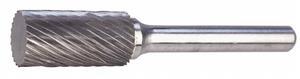 41250020 - 1/4 Inch Cut Diameter, Cylindrical Flat End Single Cut Edge Hog® Burr SA-1