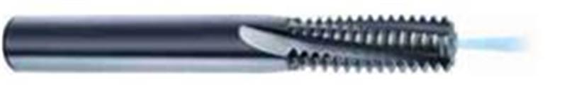 4136-9.525 - 3/8-24 Threadmill, 3 flutes, Carbide, TiCN Coated, with Coolant
