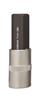 43286-BONDHUS - 17mm ProHold Hex Bit, 2 Inch Length - With 1/2 Inch Dr Socket