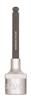 43407-BONDHUS - 1/8 Inch ProHold Ball Bit, 2 Inch Length - With 3/8 Inch Dr Socket