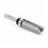45461 - 1/2 x 1-1/4 x 1/4 Carbide Tipped Flush Trim Plunge Template Router Bit with Upper Ball Bearing