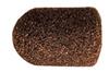 46038 - 3/16 Inch x 7/16 Inch Brown 80 Grit A/O Cylindrical with Radius End Shape C Abrasive Cap