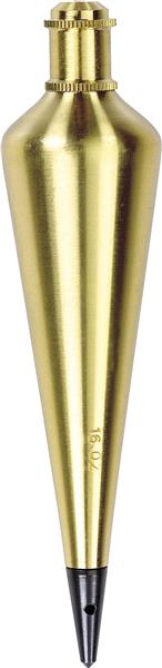 47-974 - Brass Plumb Bob – 16 oz. - STANLEY®