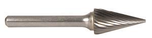 69130027 - 1/8 Inch Cut Diameter, Miniature Conical Double Cut Edge Hog® Burr (SM-42)