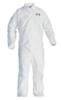49102-KC - Medium White A20 Disposable Kleenguard Chemical-Resistant Coveralls