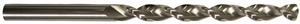 501-3.250 - 3.25mm Diameter Taper Length Drill, 2 flutes, HSS, Straight Shank, 130° Point, Right Hand Cut