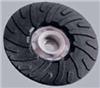 50283-DYNABRADE - 7 Inch (178 mm) Dia. Disc Pad, Spiral-Face, Rubber, 5/8-11 Female Thread