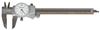 505-738 - 0-6 Inch, .001 Inch Dial Caliper, .1 Inch/Revolution, Carbide OD and ID Jaws