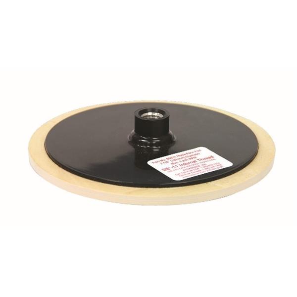 50853-DYN - 7-1/4 Inch (184 mm), Hook-Face, 5/8-11 Female Thread, Non-Vacuum Wet/Dry Sander Disc Pad