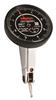 513-443-06 - 0.016 Inch, Dial Test Indicator, 20 Degree Tilted Face, Basic Set 0-4-0, 0.0001 Inch Grauation, 3/8 Inch Stem, 0.079 In Contact Point, 15mm Length, Anti-Magnet, Jeweled Bearing, Rev Counter, Black Dial